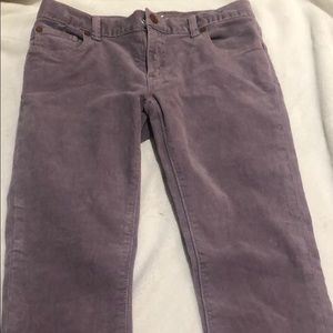 Peek purple corduroy jeans